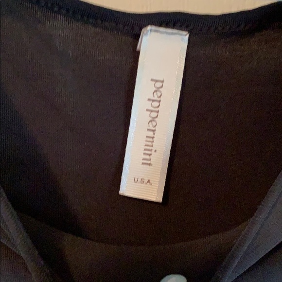 Black Cold Shoulder Top - Picture 5 of 8